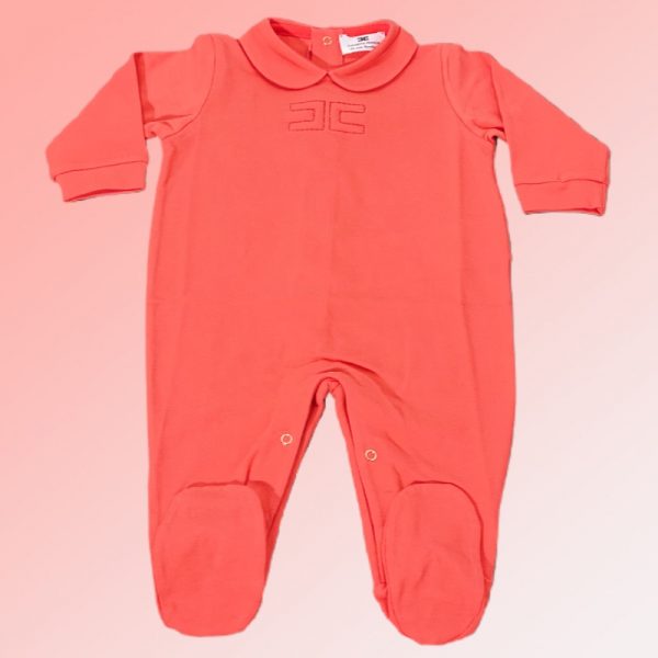 Elisabetta Franchi - Tutina neonata orange per neonata