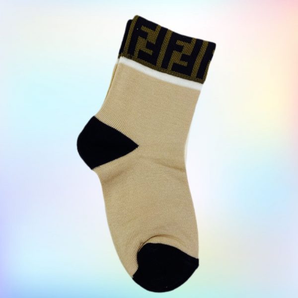 Fendi - Calze beige bimbi