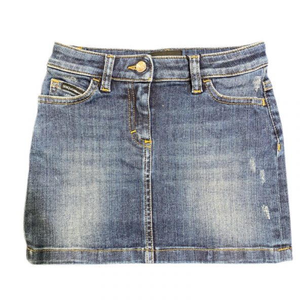 Dolce & Gabbana - Gonna in jeans bimba