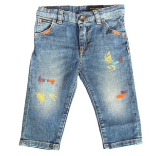 Dolce & Gabbana - Jeans patch per neonato