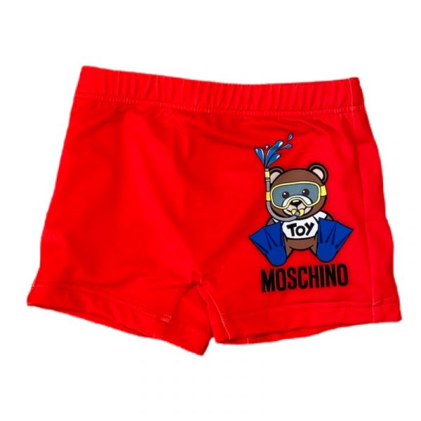 Moschino - Slip mare rosso per neonato