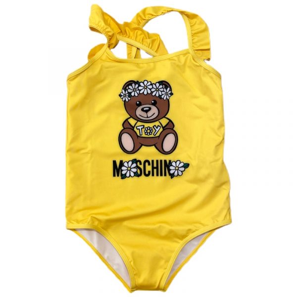 Moschino - Costume intero giallo da bambina