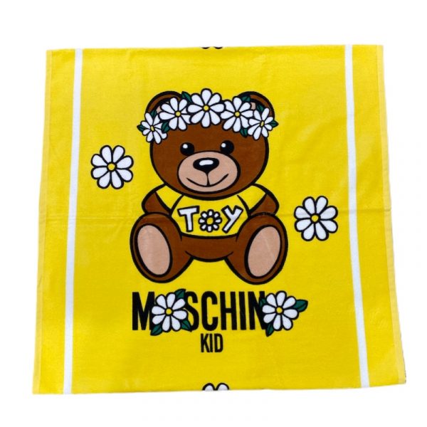 Moschino - Telo mare giallo bimba