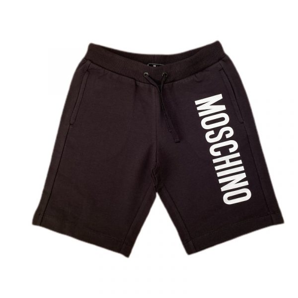 Moschino - Short in felpa neri bimbo