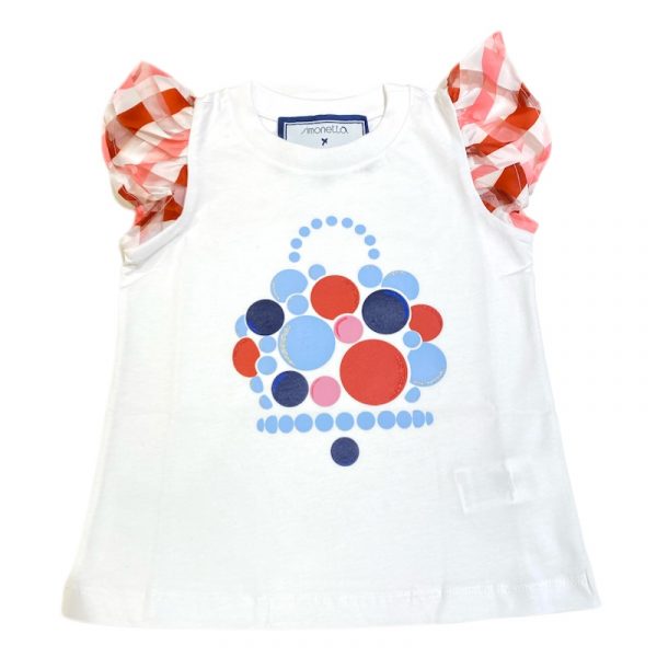 Simonetta - T-shirt per chantecler white bimba
