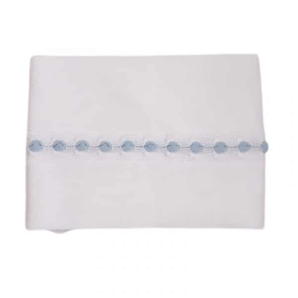 Scaldacuore - Coperta bianca per neonato