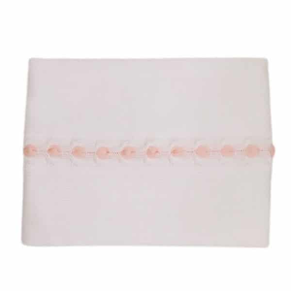 Scaldacuore - Coperta bianca per neonata