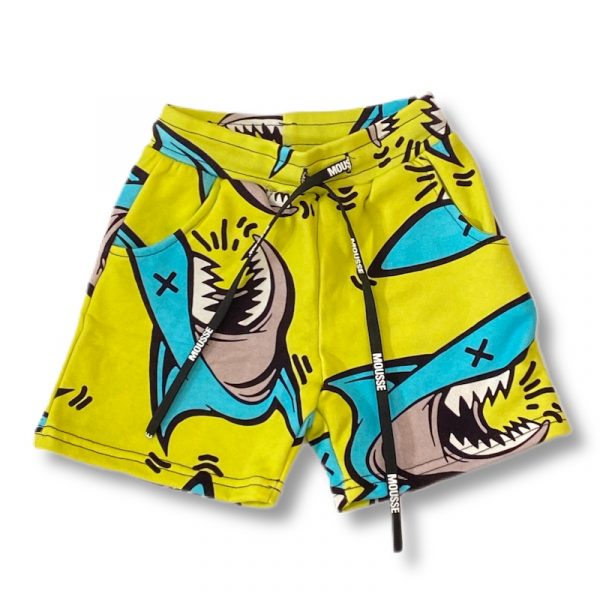 Mousse - Bermuda in felpa - Shark