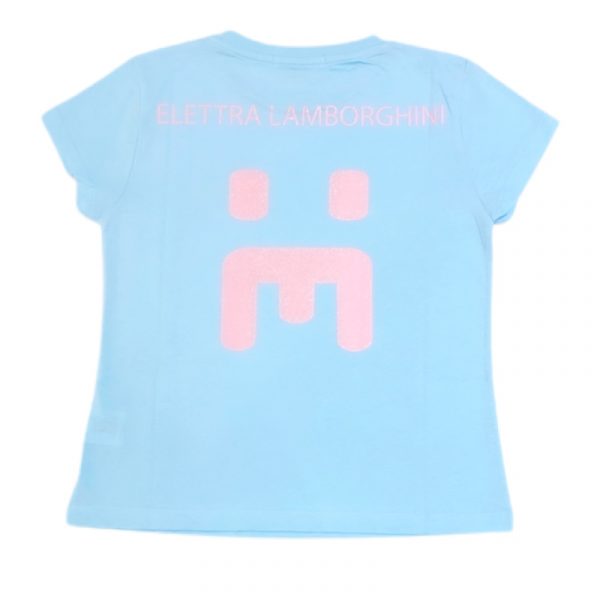 Elettra Lamborghini - T-shirt logo cielo bimba
