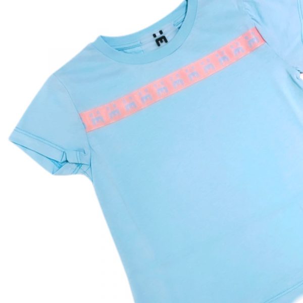 Elettra Lamborghini - T-shirt manica corta sky bimba