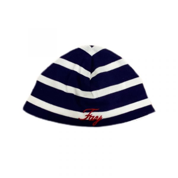 Fay - Cappello in cotone bianco-blu per neonato