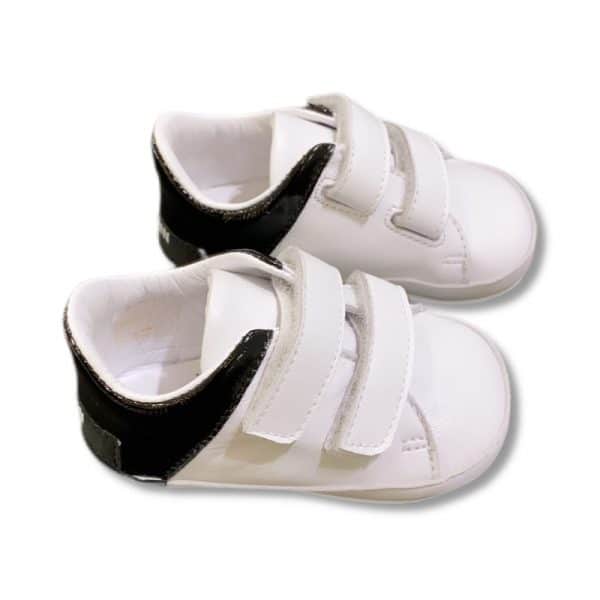 Balmain - Scarpa Bianca-Nera per neonati
