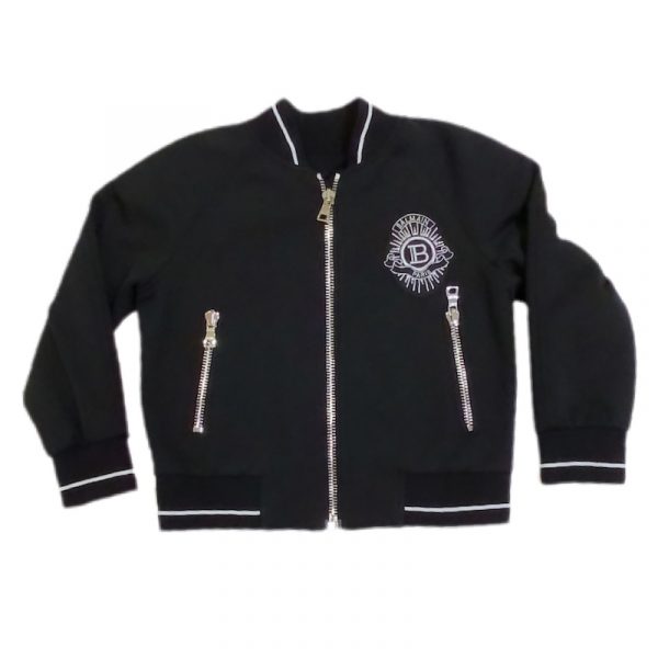 Balmain - giubbino nero bimbo