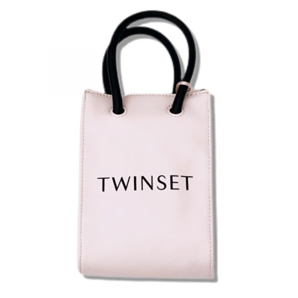 Twinset - Borsa con tracolla bianca bimba