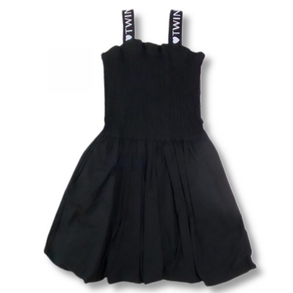 Twinset - Abito nero bimba