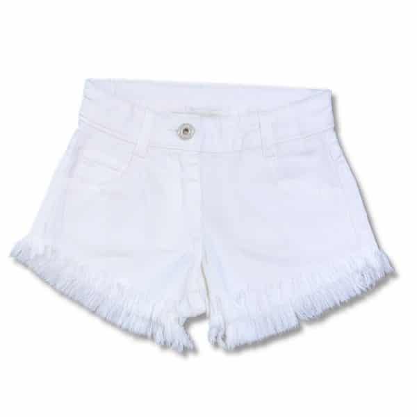 Twinset - Short bianco bimba