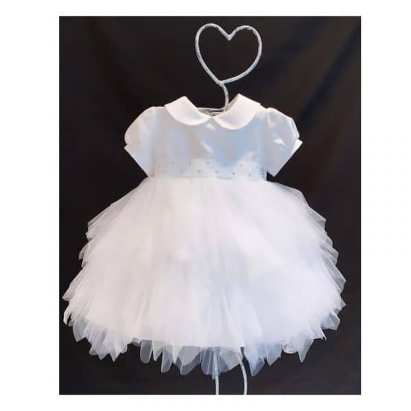 Miss Blumarine - Abito bianco per neonata