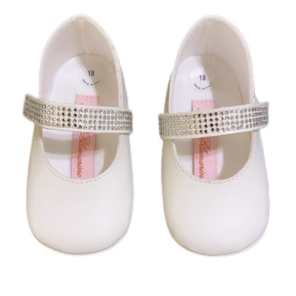 Miss Blumarine - Scarpa bianca per neonata