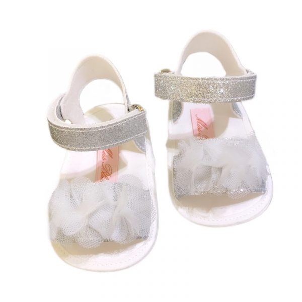 Miss Blumarine - Scarpa argento per neonata
