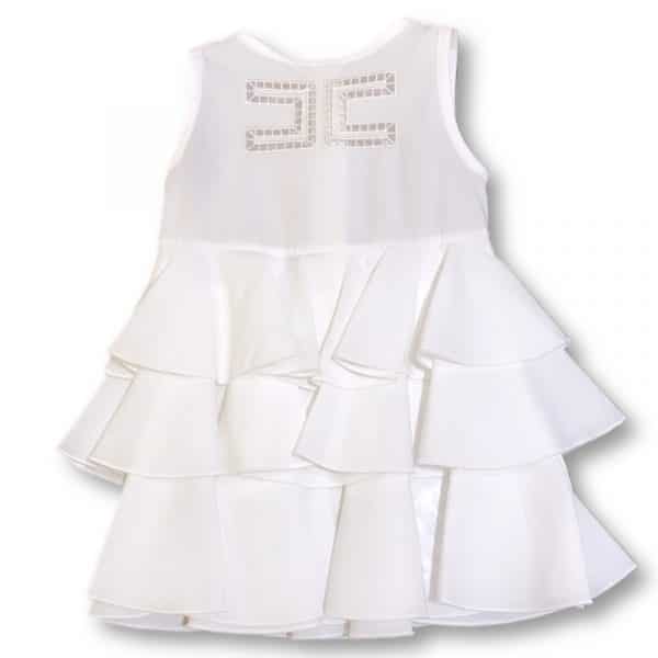 Elisabetta Franchi - Abito bianco per neonata