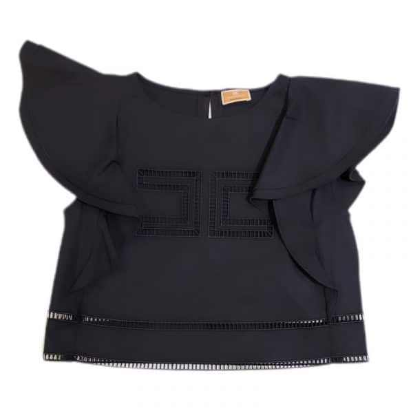 Elisabetta Franchi - Blusa black bimba