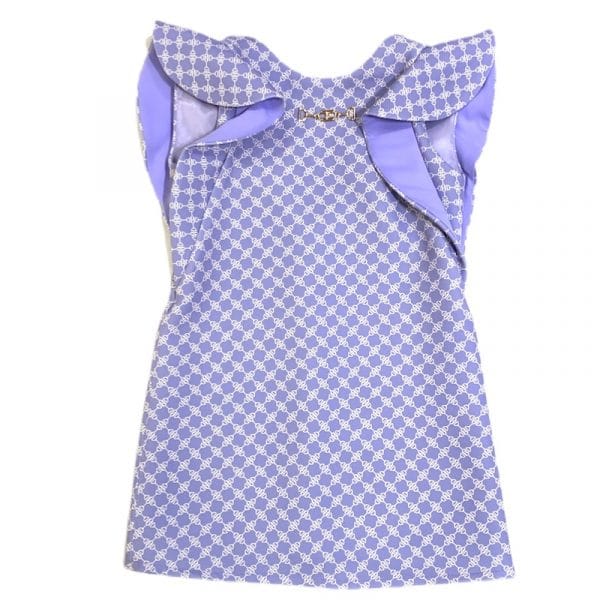 Elisabetta Franchi - Abito lavanda bimba