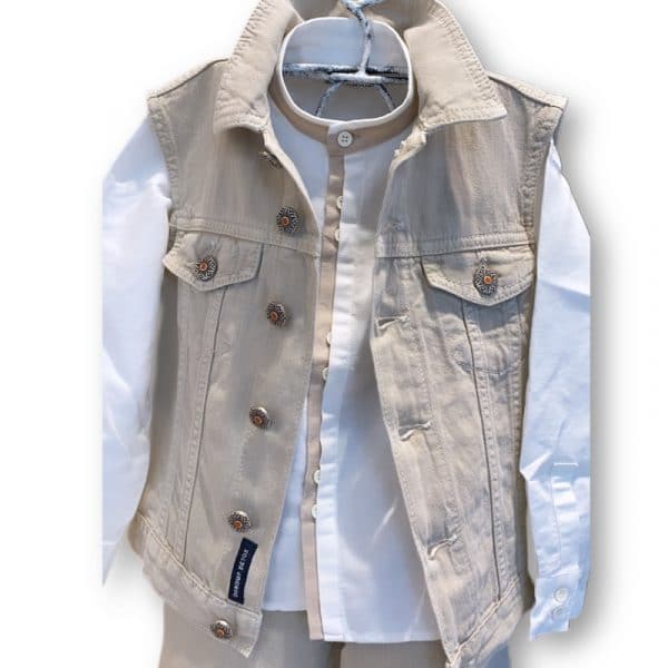 Dondup - Gilet fango bimbo