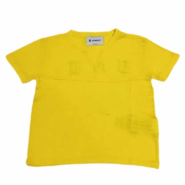 Dondup - T-shirt gialla bimbo