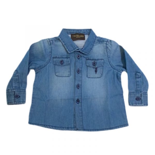 Trussardi - Camicia jeans per neonato