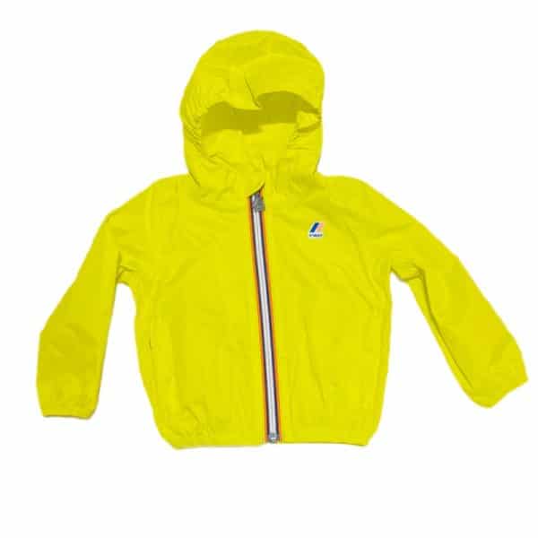 K-way - Giubbino giallo fluo per neonata