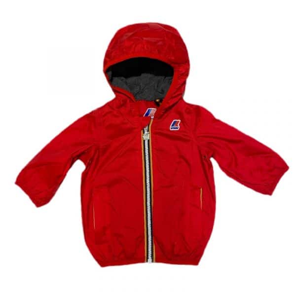 K-way - Giubbino rosso per neonata