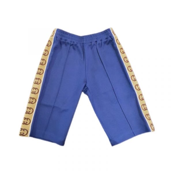 Gucci - Pantalone blu per neonato
