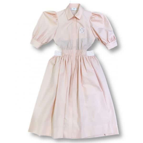 Fendi - Abito rosa bimba