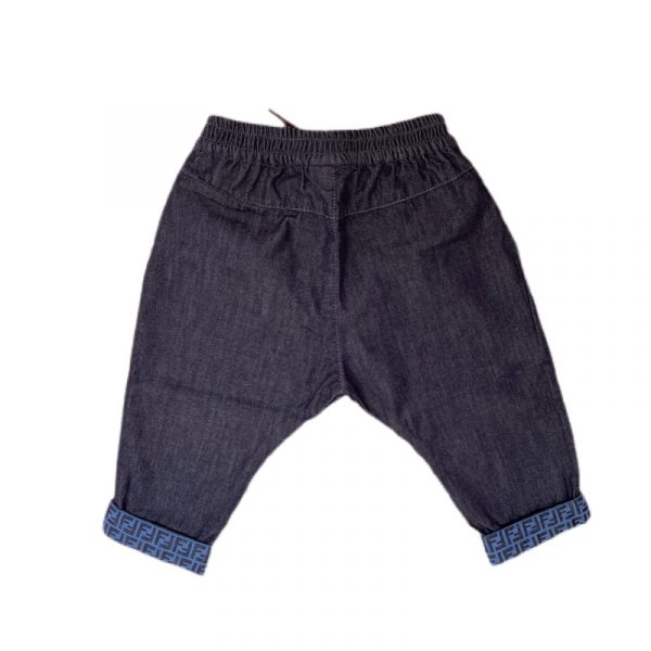 Fendi - Pantalone blu per neonato