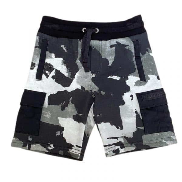 Dolce & Gabbana - Bermuda camouflage bimbo