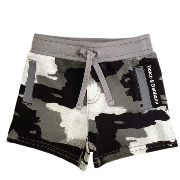 Dolce & Gabbana - Bermuda camouflage per neonato