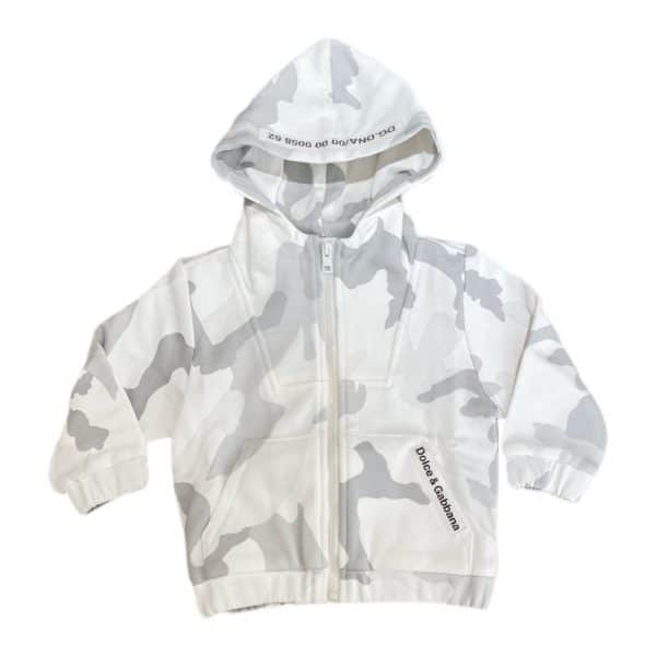 Dolce & Gabbana - Felpa camouflage per neonato