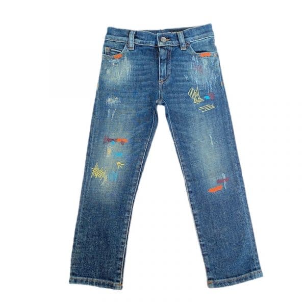 Dolce & Gabbana - Pantalone jeans bimbo