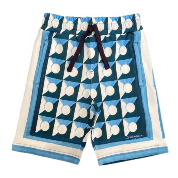 Dolce & Gabbana - Bermuda azzurro-blu bimbo