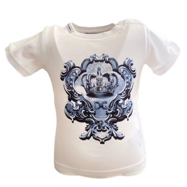 Dolce & Gabbana - T-shirt bianca per neonata