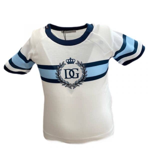 Dolce & Gabbana - T-shirt bianca per neonato