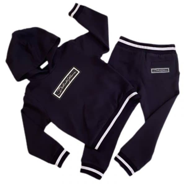 Dolce & Gabbana - Pantalone nero bimbo