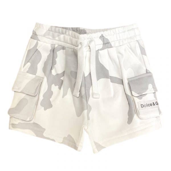 Dolce & Gabbana - Bermuda camouflage per neonato