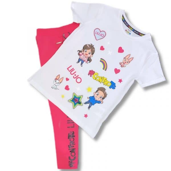 Mecontrote - Leggins fucsia bimba