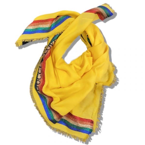 Gucci - Pashmina giallo bimba