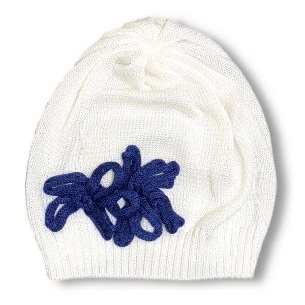 Catya - Cappello Bianco per neonata