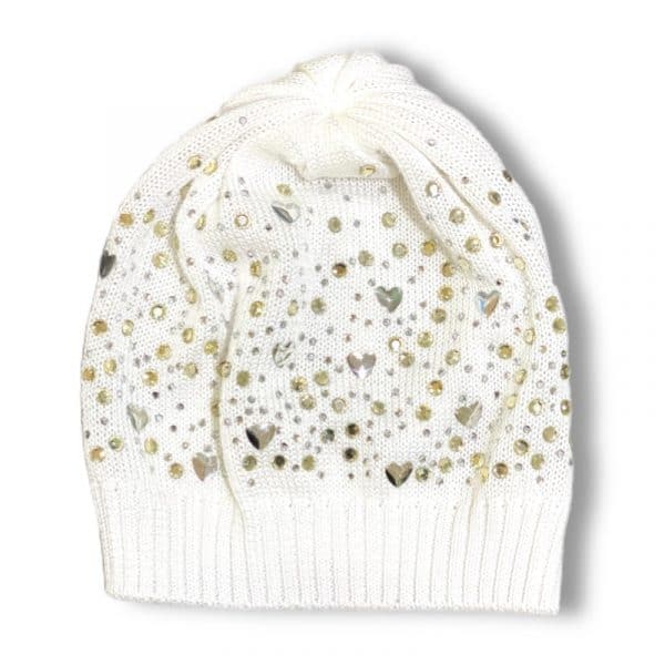 Catya - Cappello Bianco per neonata