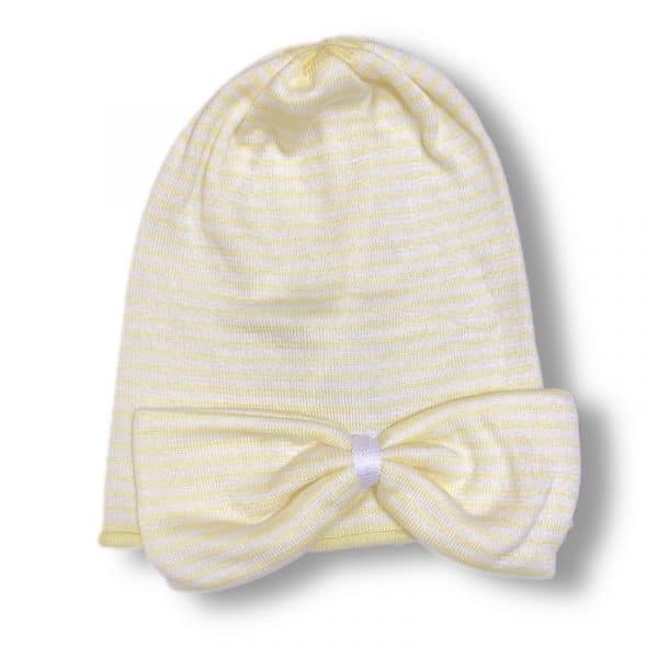 Catya - Capello Giallo-Bianco per neonata