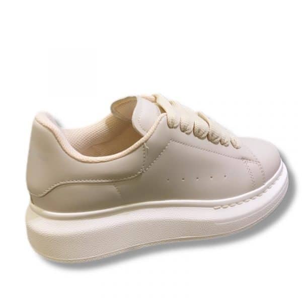 Alexander McQueen - Sneaker avorio bimba