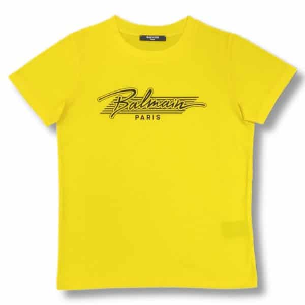 Balmain - T shirt gialla bimbi